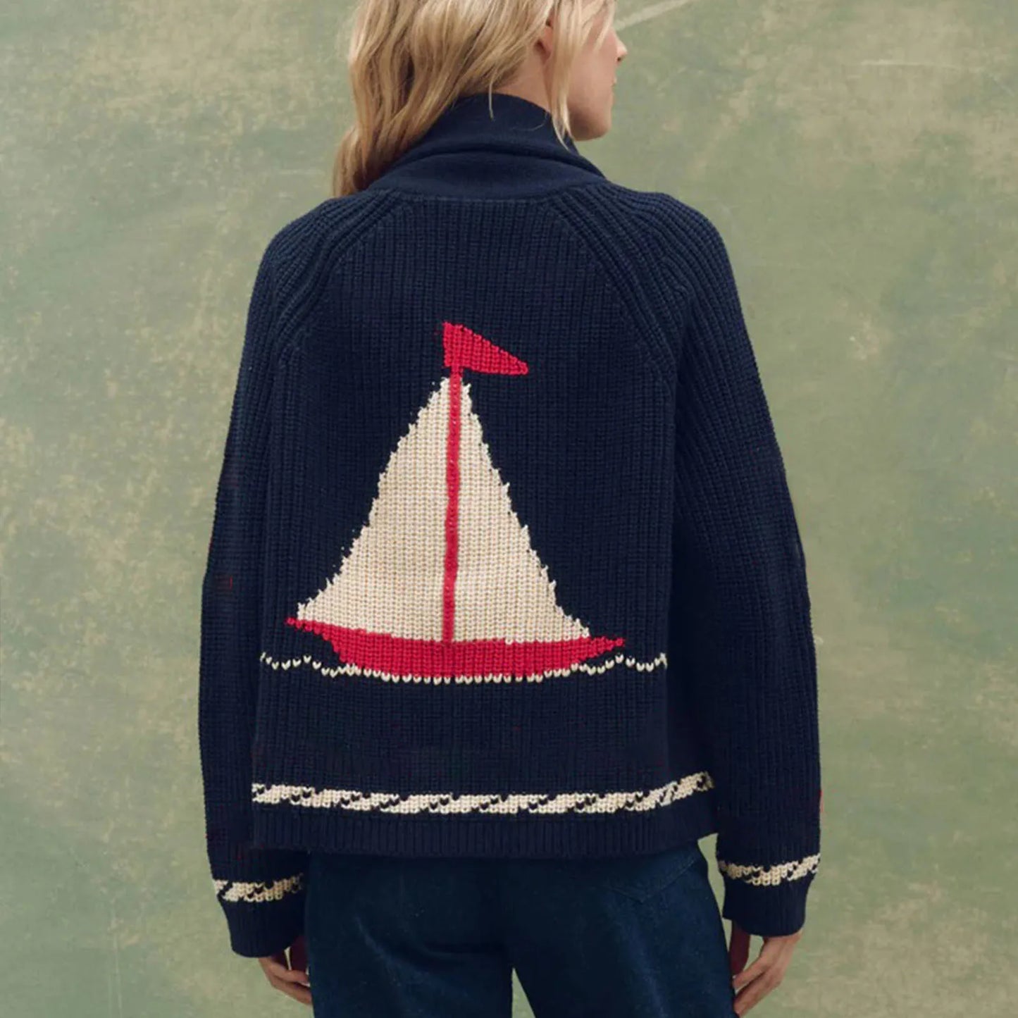 Autumn Winter Cardigan Sweater for Women Coat Jacket Loose Casual Knitted Sweaters Coats Long Sleeve V Neck Outwear Jumpers Pull