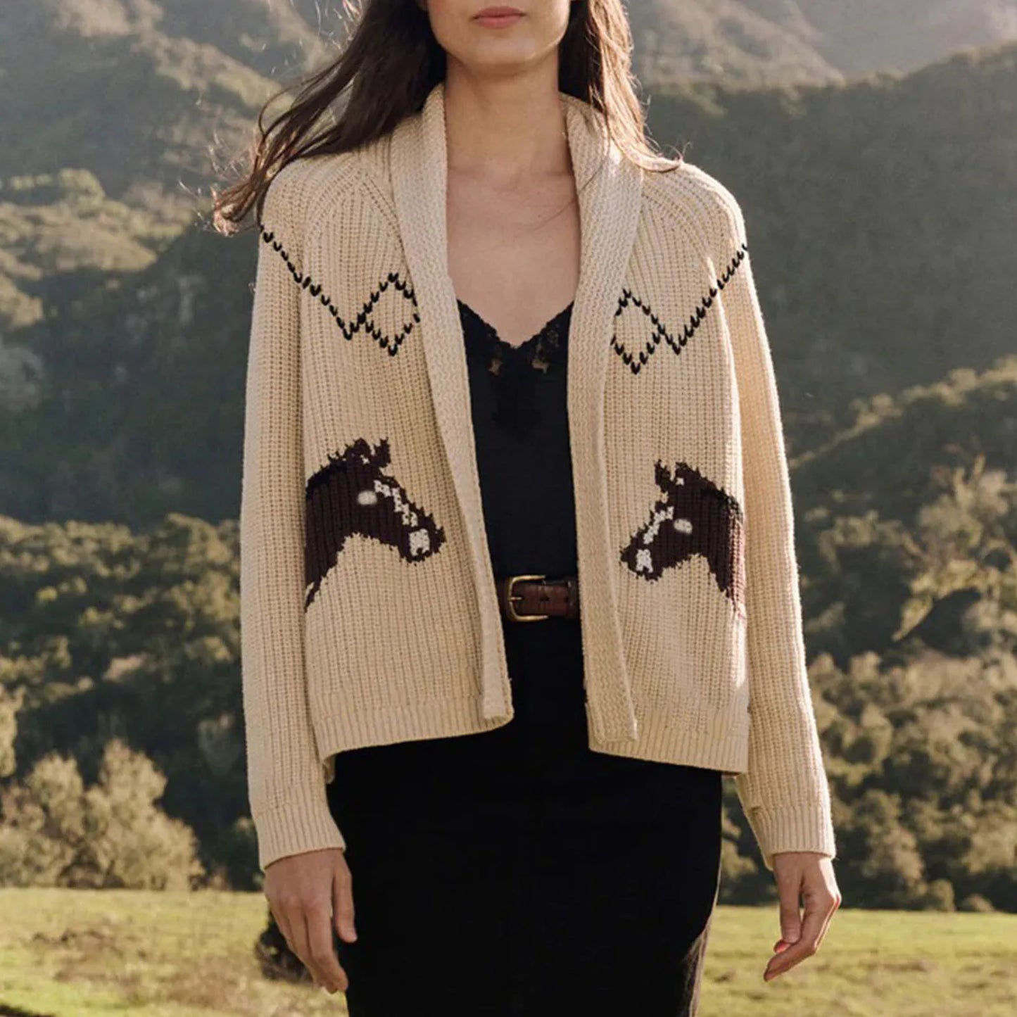 Autumn Winter Cardigan Sweater for Women Coat Jacket Loose Casual Knitted Sweaters Coats Long Sleeve V Neck Outwear Jumpers Pull