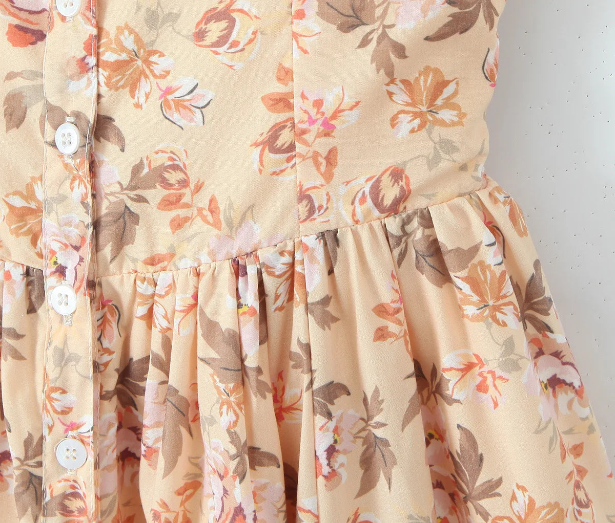 U shape Neck Sleeveless Dress Summer Elegant Party  Bohemia Cotton Floral Printed Strap Women Dresses Vintage Ladies Vestidos